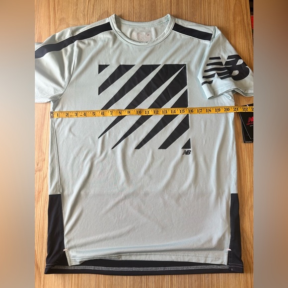 New Balance Mint and Black Graphic Tee - Picture 5 of 8